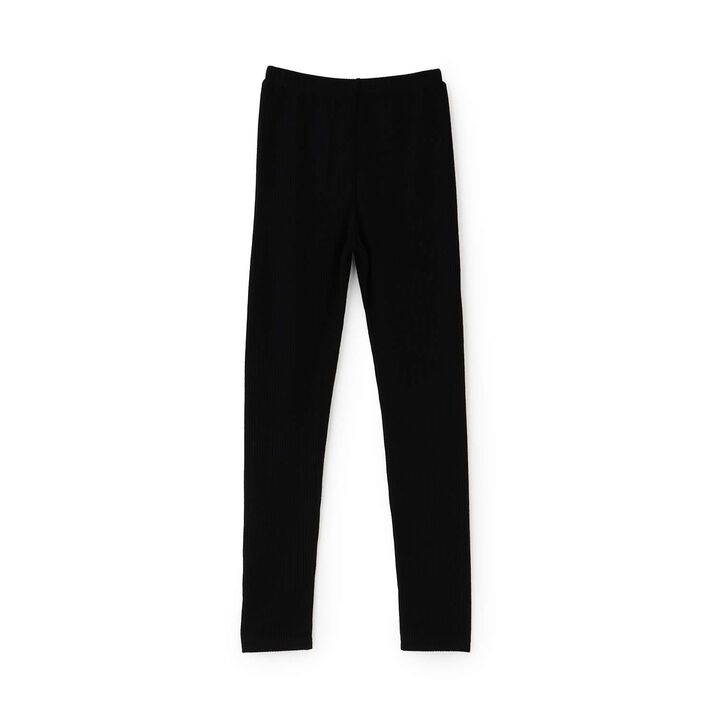 [Moisture-Absorbing Heat] Leggings,Black, medium image number 1