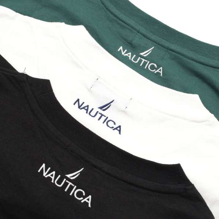Nautica Appliqué Long Sleeve T-Shirt,Green, medium image number 6