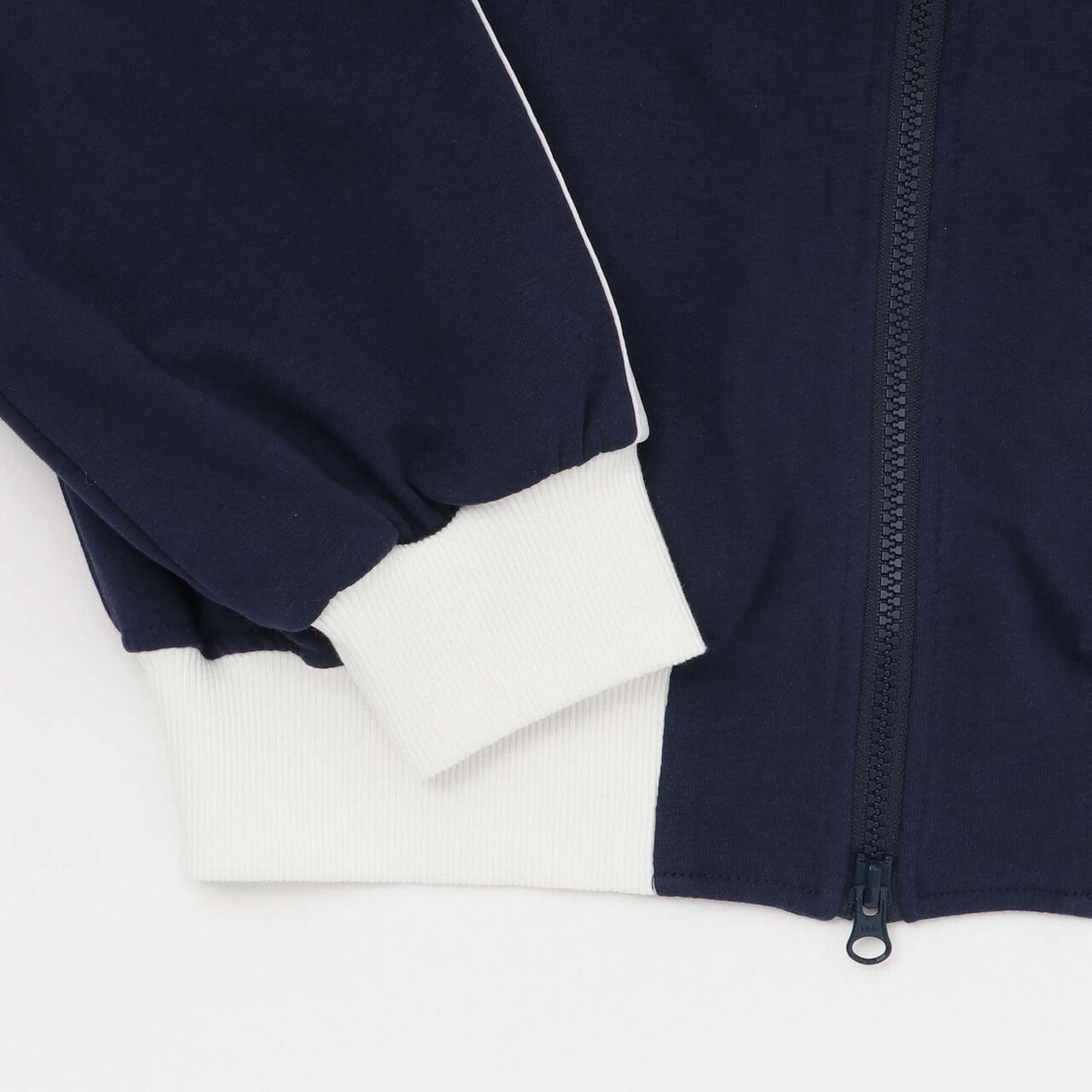 B Point Bomber Jacket,Ivory, large image number 6