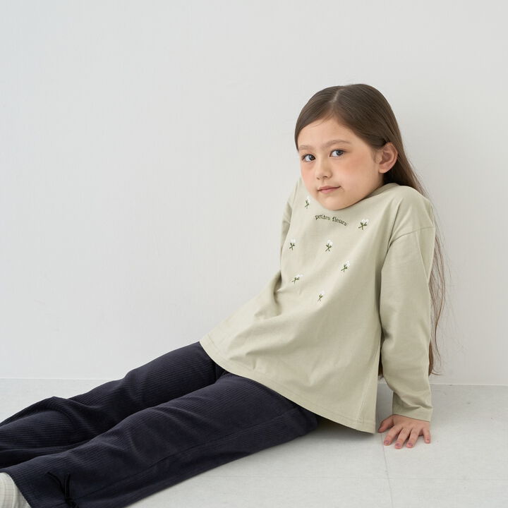 [100% Cotton] Muteki T. [Stain Resistant/Quick-Dry/UV] 8-Pattern A-Line T-Shirt,Navy, medium image number 8