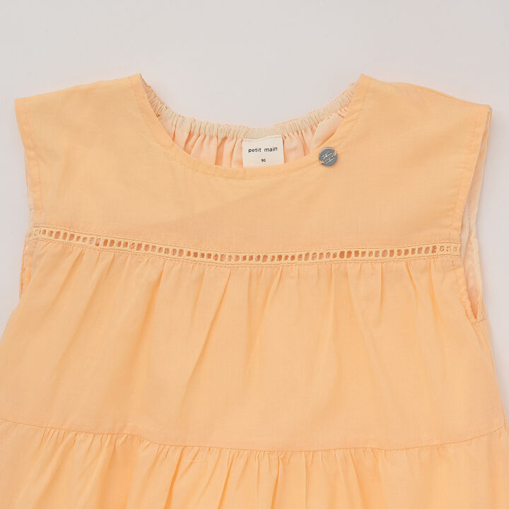 Tiered One-Piece Dress,Ink blue, medium image number 6