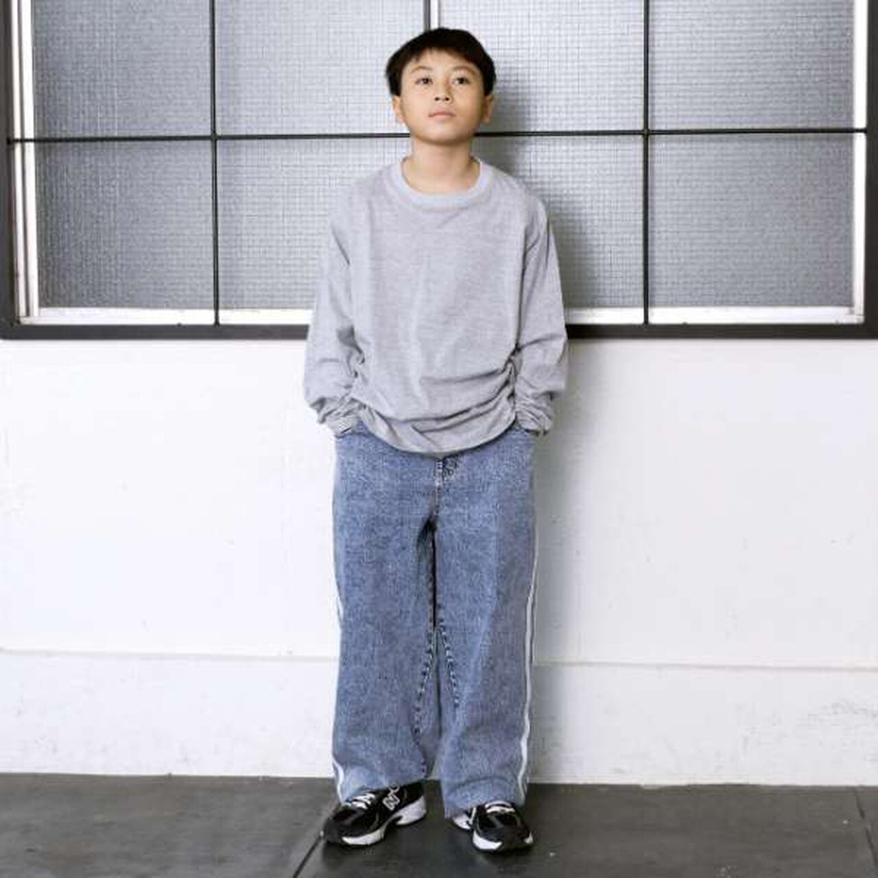 Affordable Back Logo Long-Sleeve T-Shirt,White, large image number 15