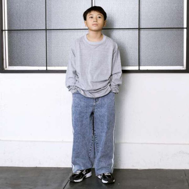 Affordable Back Logo Long-Sleeve T-Shirt,White, medium image number 15