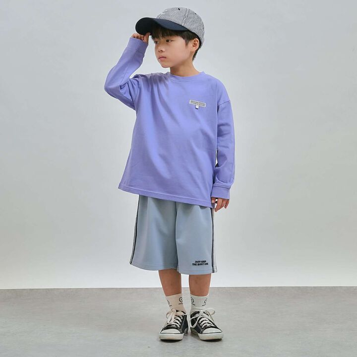 [Set Up Compatible School] Side Line Half Pants,Greige, medium image number 22