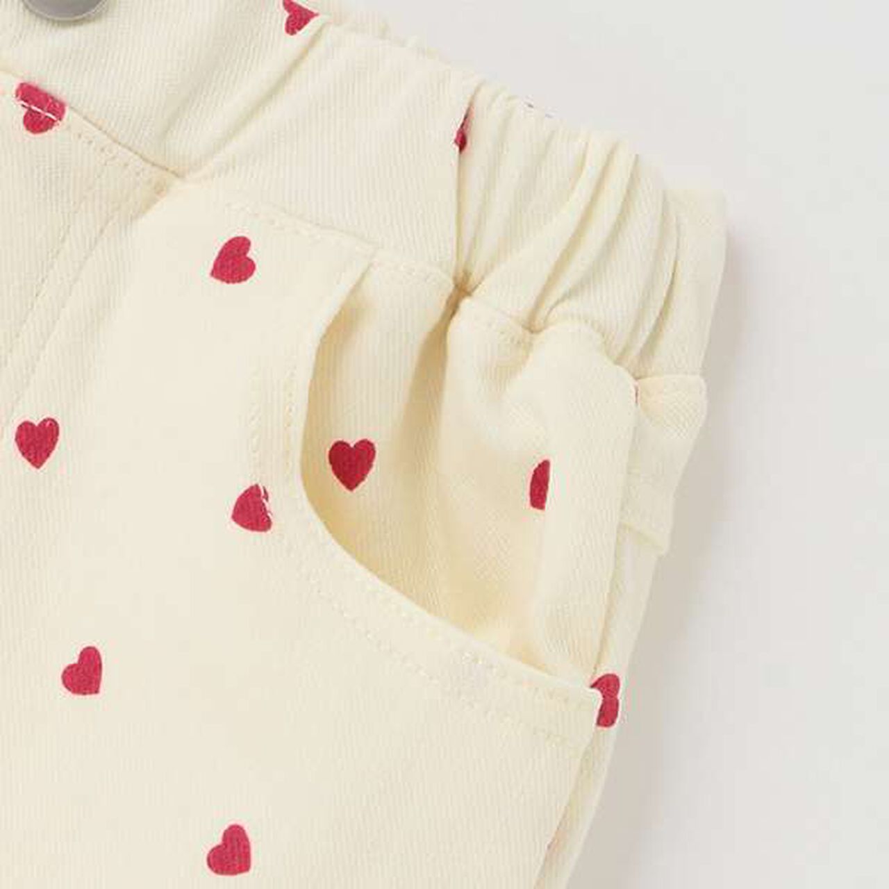 [Smile Series] Capri Pants,Yellow, large image number 14