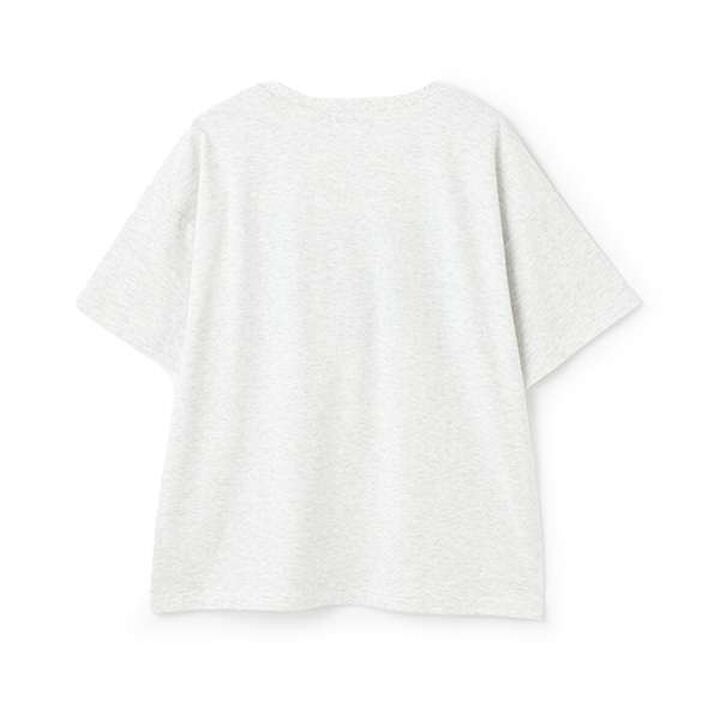 3-Stage Logo Embroidery T-Shirt,Charcoal gray, medium image number 1