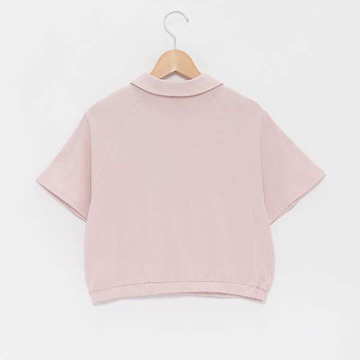 Lame Piping Half-Zip T-Shirt,Navy, medium image number 1