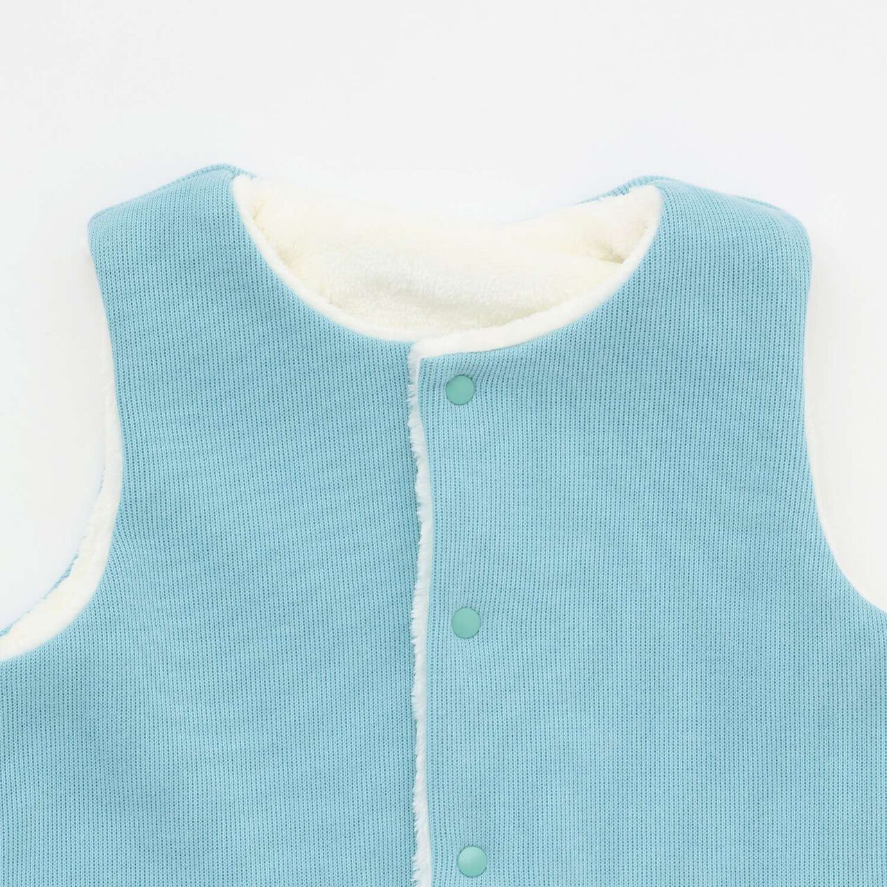 Q for the Zoo Teddy Bear Vest,Pearl white, large image number 2