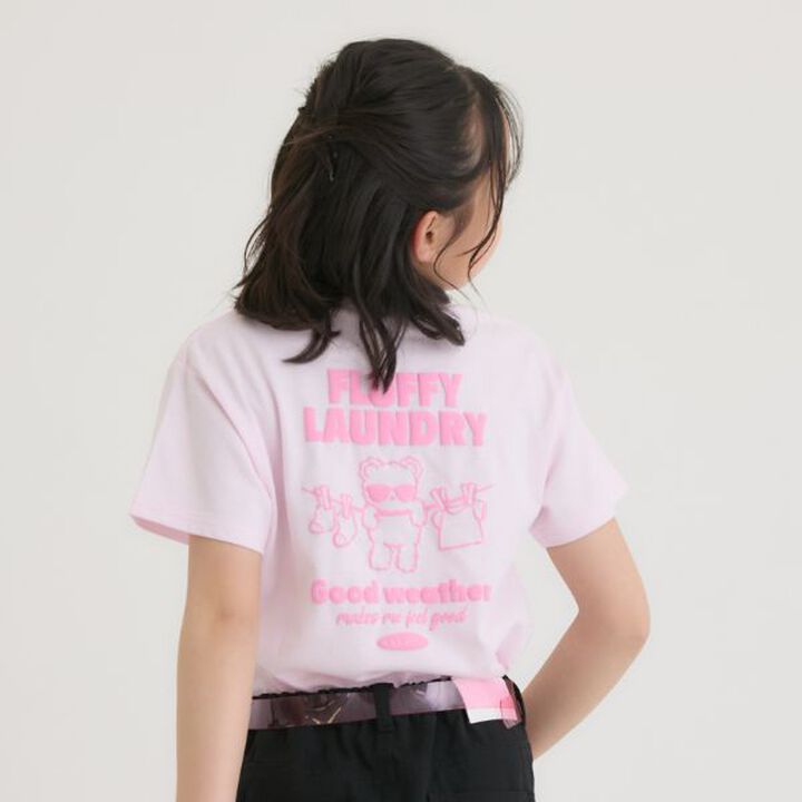 [Cool Touch] Laundry Bear Short Sleeve T-Shirt,, medium
