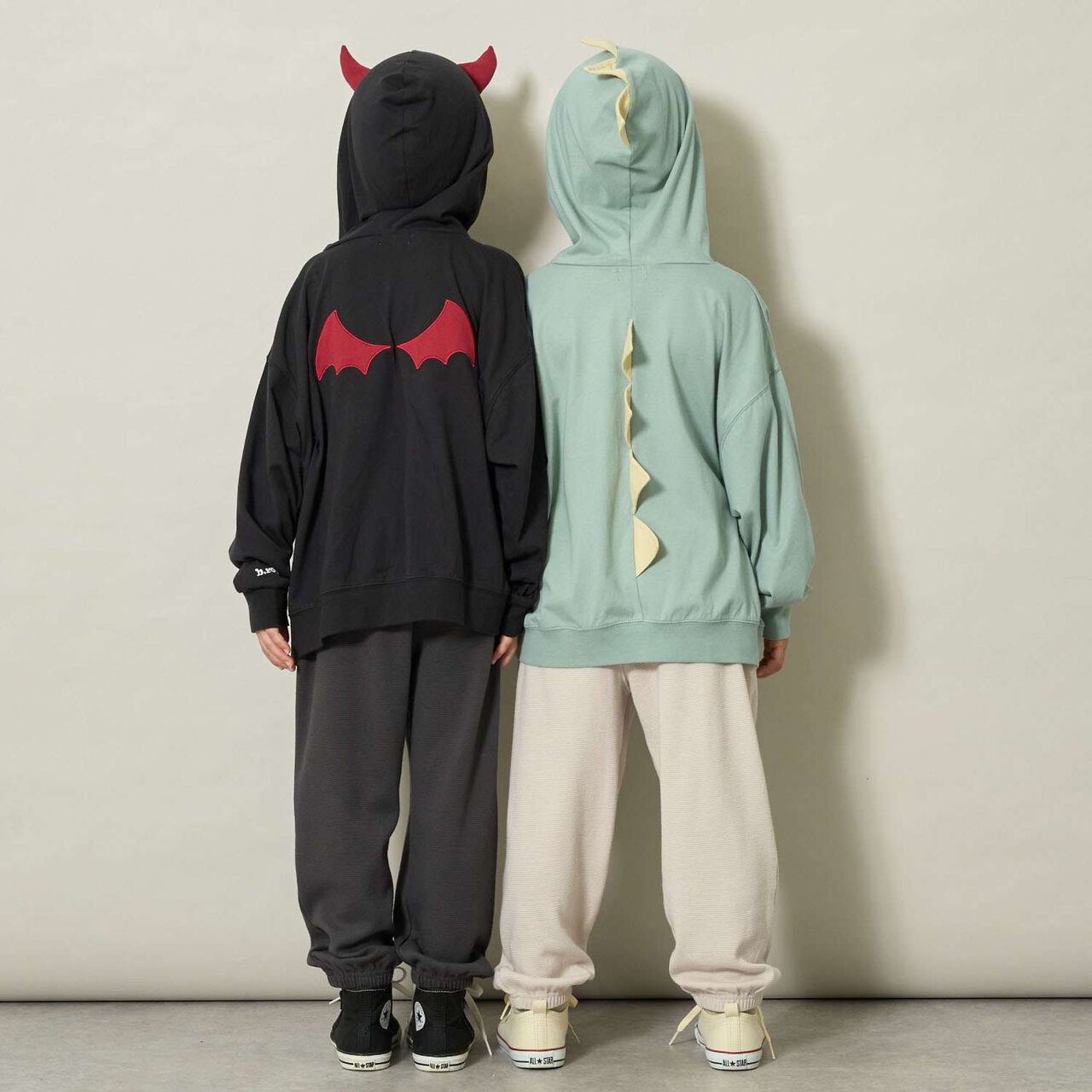 [Halloween] Dragon Devil Parka [Stain Resistant/Quick-Dry/UV],Black, large image number 8