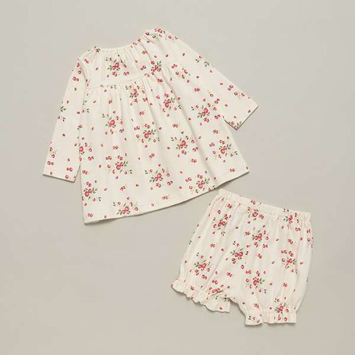 Wild Strawberry One-Piece Dress Suit,Pearl white, medium image number 1