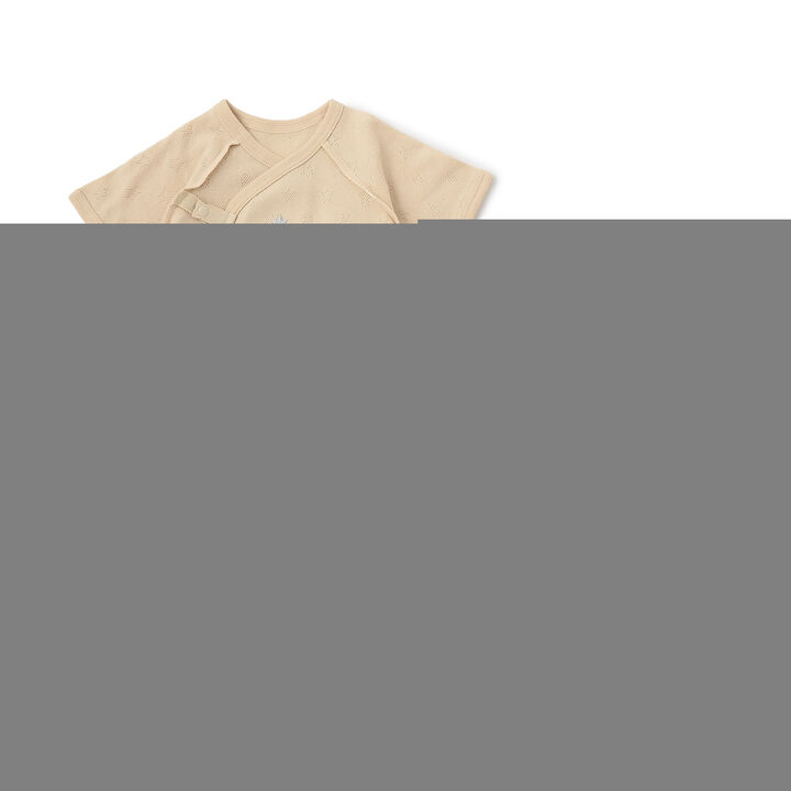 [Weak Acidity] Short Baby Undershirt,Cream, medium image number 0