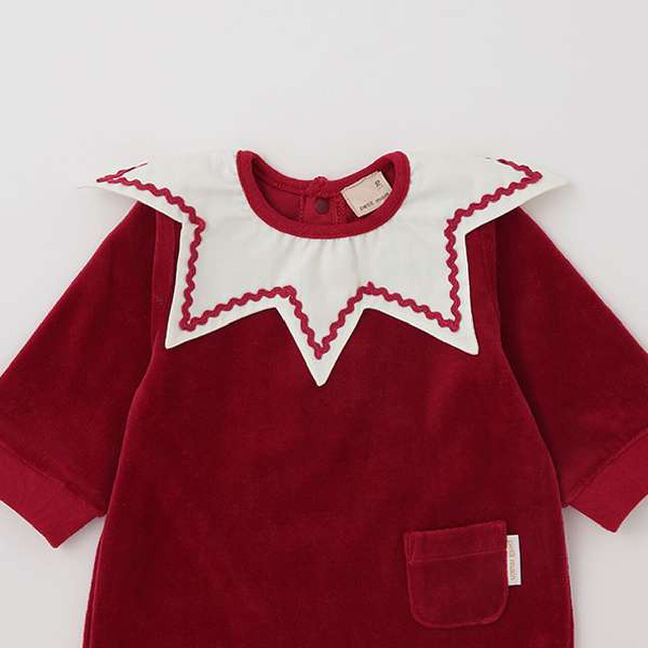 Xmas Santa Hat Coverall,Red, large image number 5