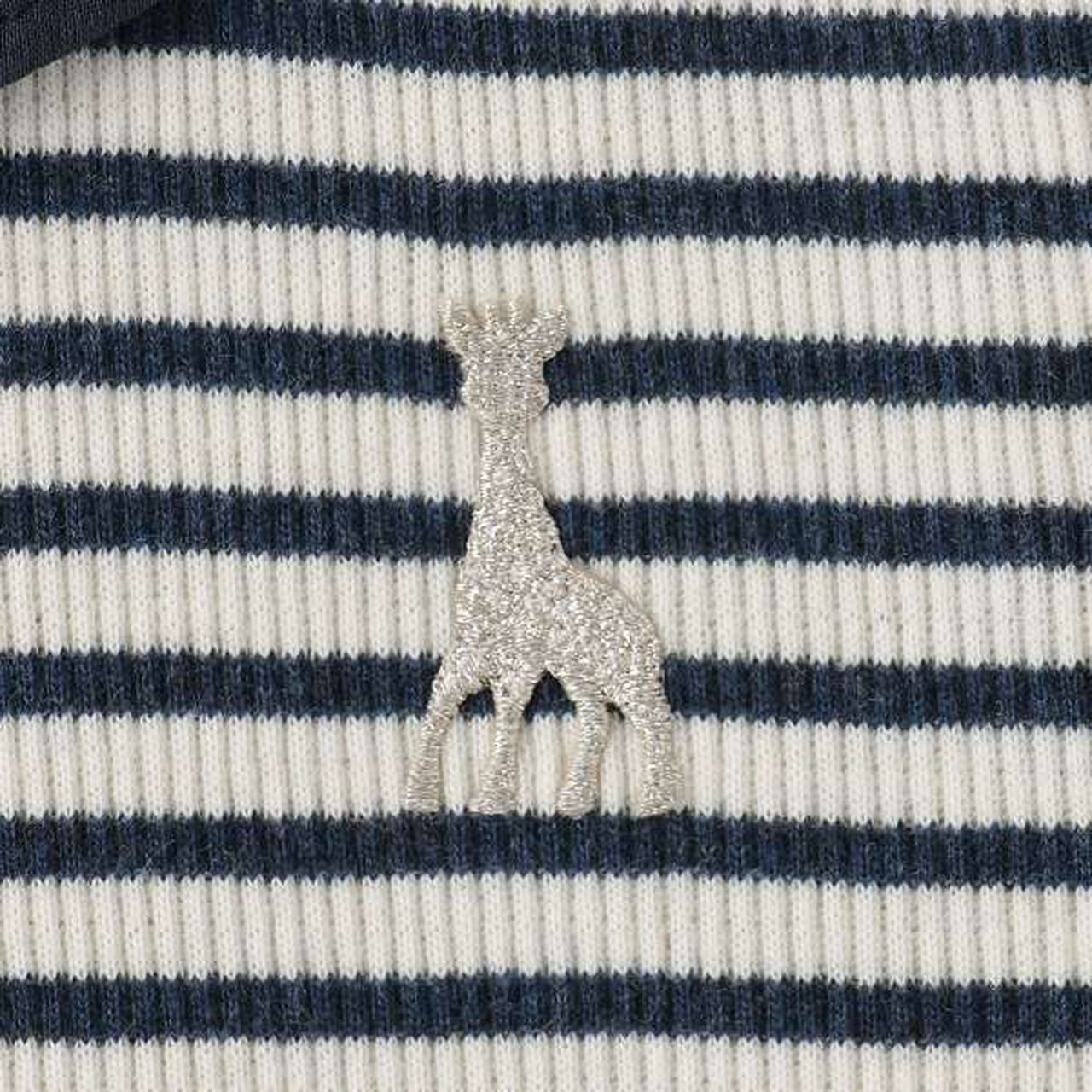 [Made in Japan] Stripe Pattern Long-Sleeve One-Piece Dress,Pink, large image number 3