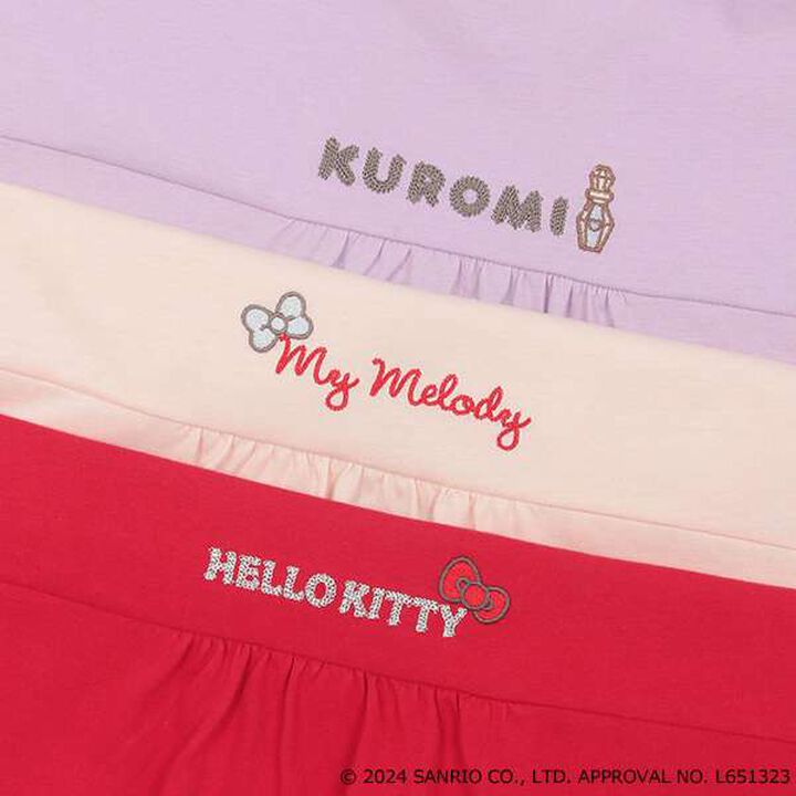 Sanrio Characters/Link Motif T-Shirt (Junior),Light pink, medium image number 18