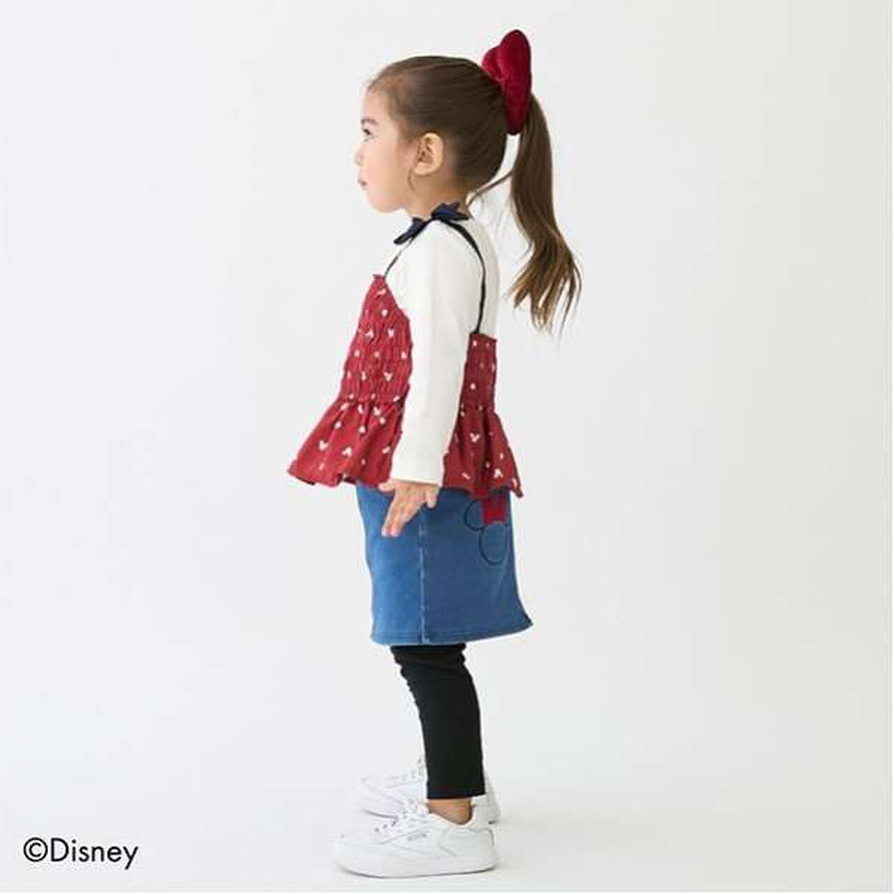 Disney Appliqu&eacute; Skirt with Leggings,Blue, large image number 12