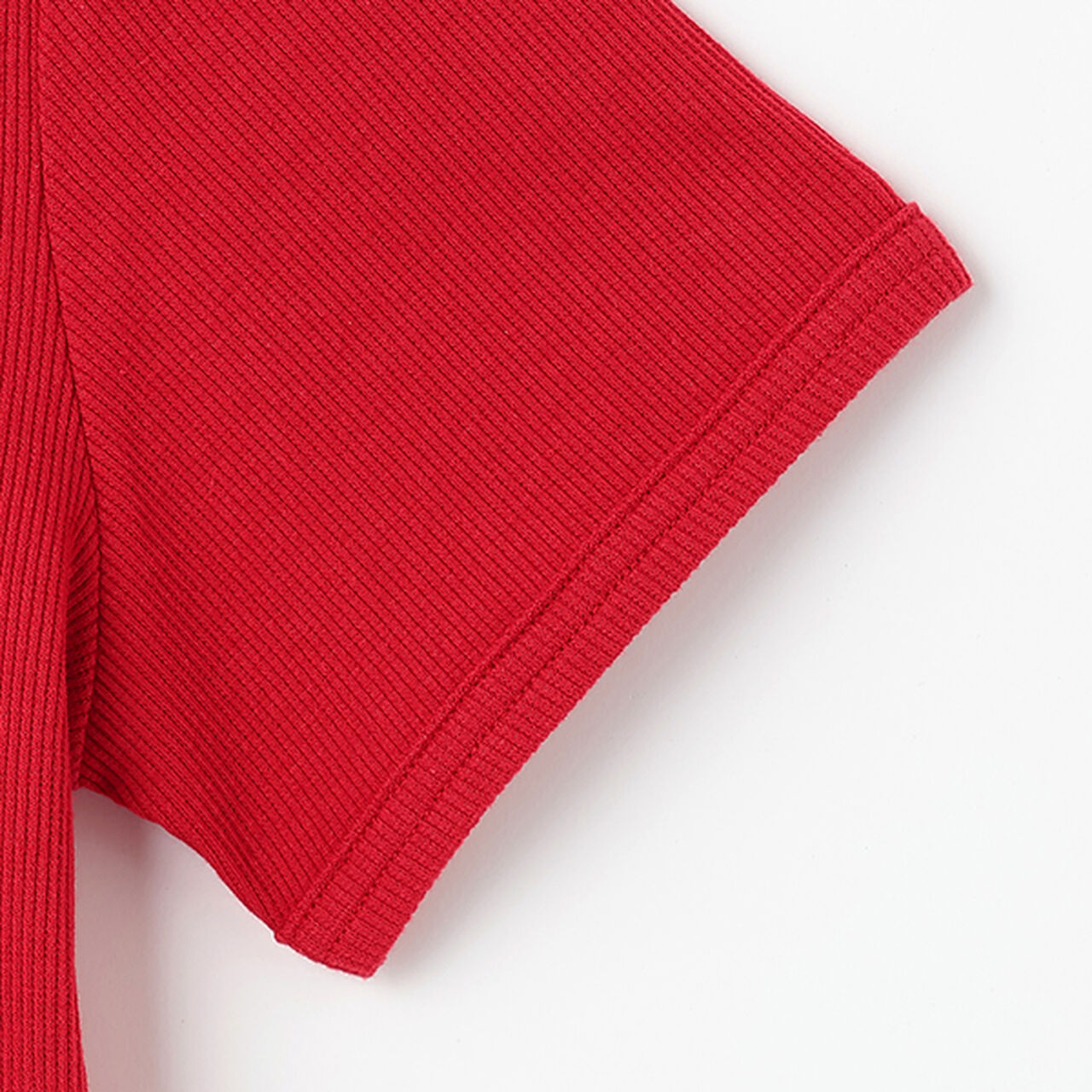 Ribbed Short-Sleeve T-Shirt,Multi color, large image number 9