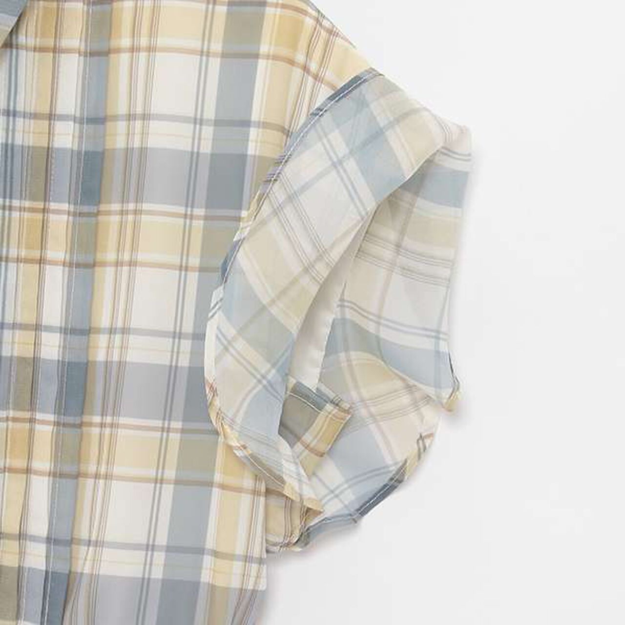 Collared Pleated One-Piece Dress,Black, large image number 13