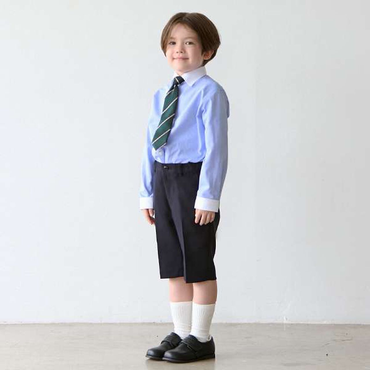 Navy Jacket + Shorts Set,Navy, large image number 21