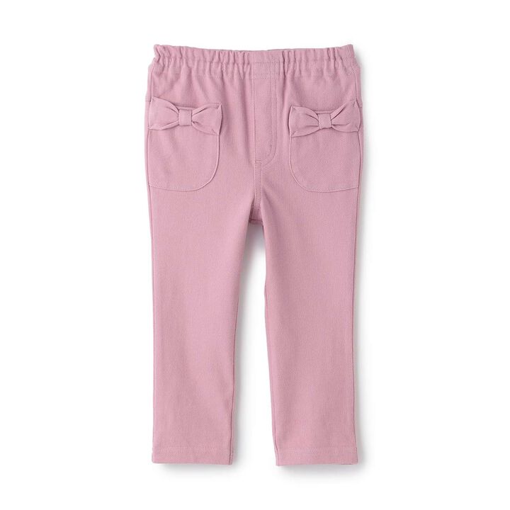 Stretch Twill Cuffed Pants,Pink, medium image number 0