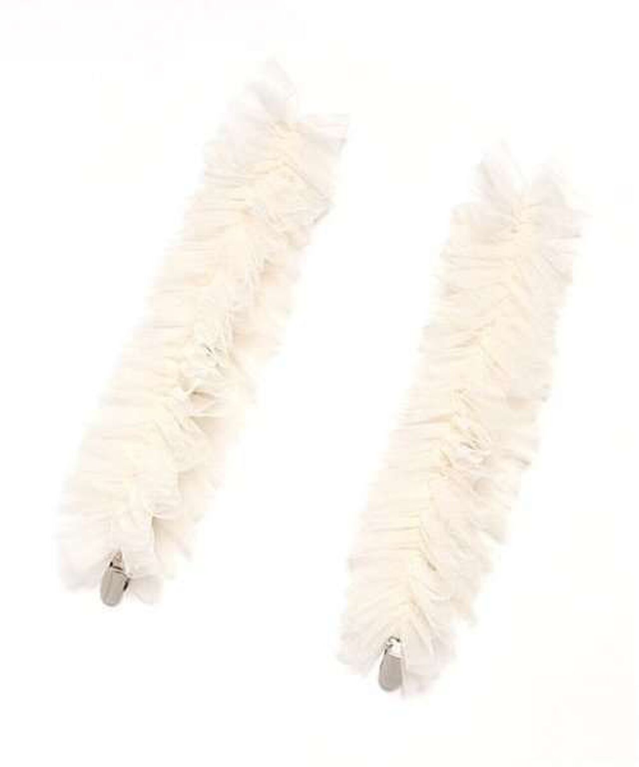 Tulle Suspender,Ivory, large image number 5