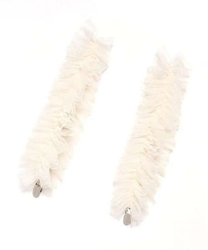 Tulle Suspender,Ivory, medium image number 5