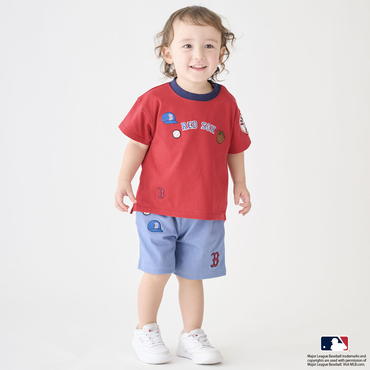 [MLB] Cut Half Pants,Navy, large image number 5