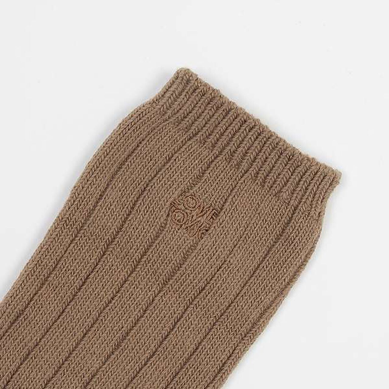 Color Loose Socks,Light khaki, large image number 2
