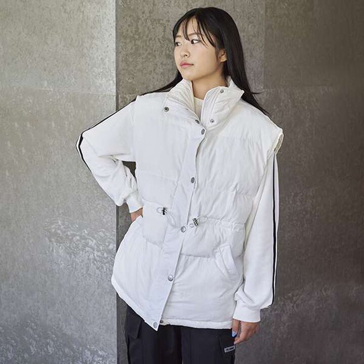 [LTXC] Quilted Vest,Black, medium image number 7