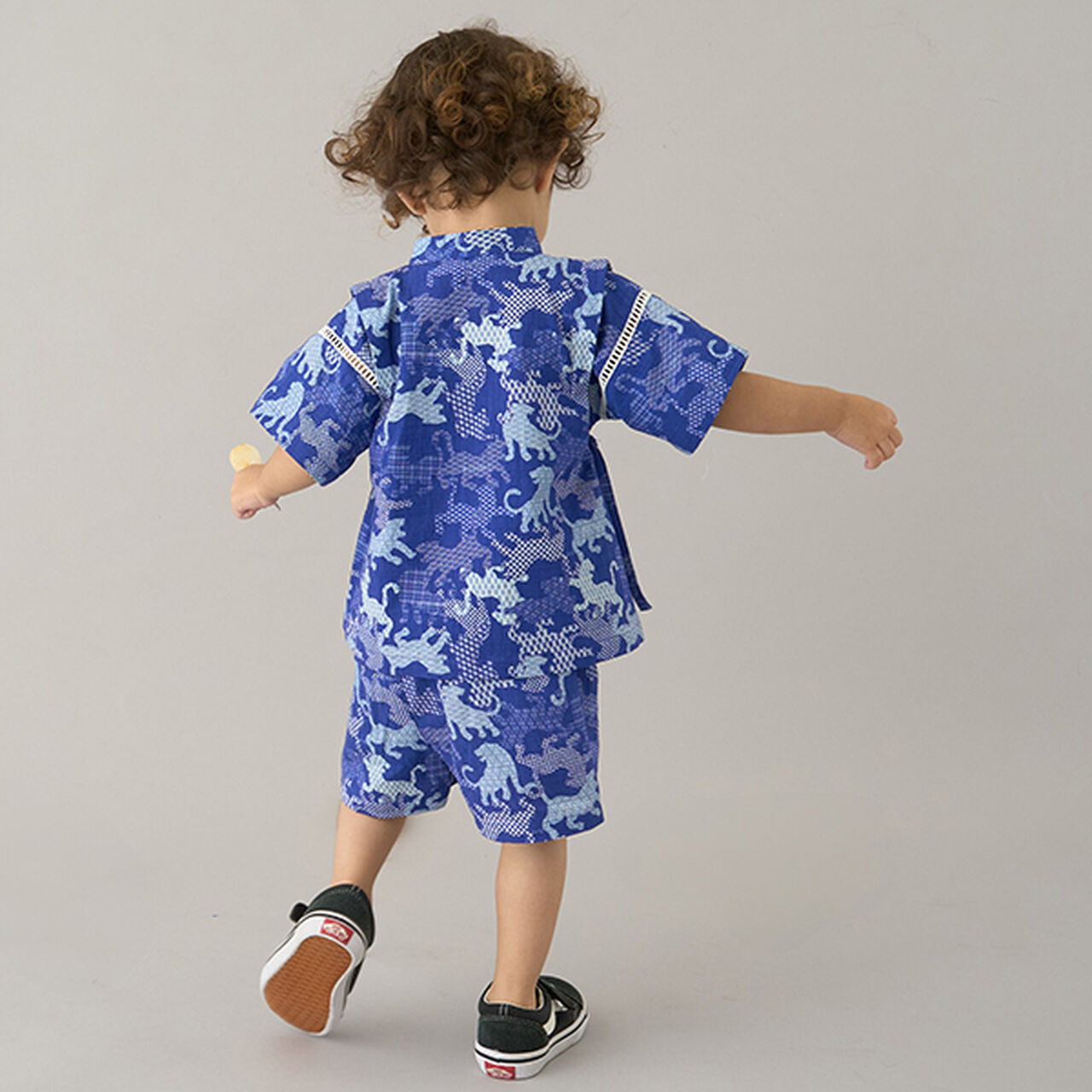 Assorted Boys Jinbei,Charcoal gray, large image number 16