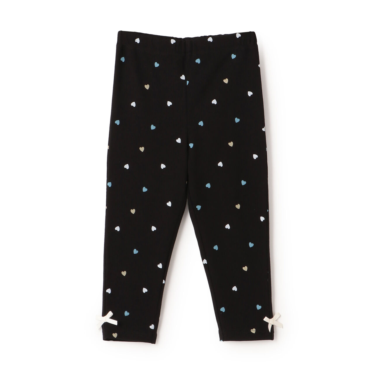 [Affordable] GIRLS 10-length Leggings,Black, large image number 0