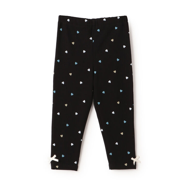 [Affordable] GIRLS 10-length Leggings,Black, medium image number 0