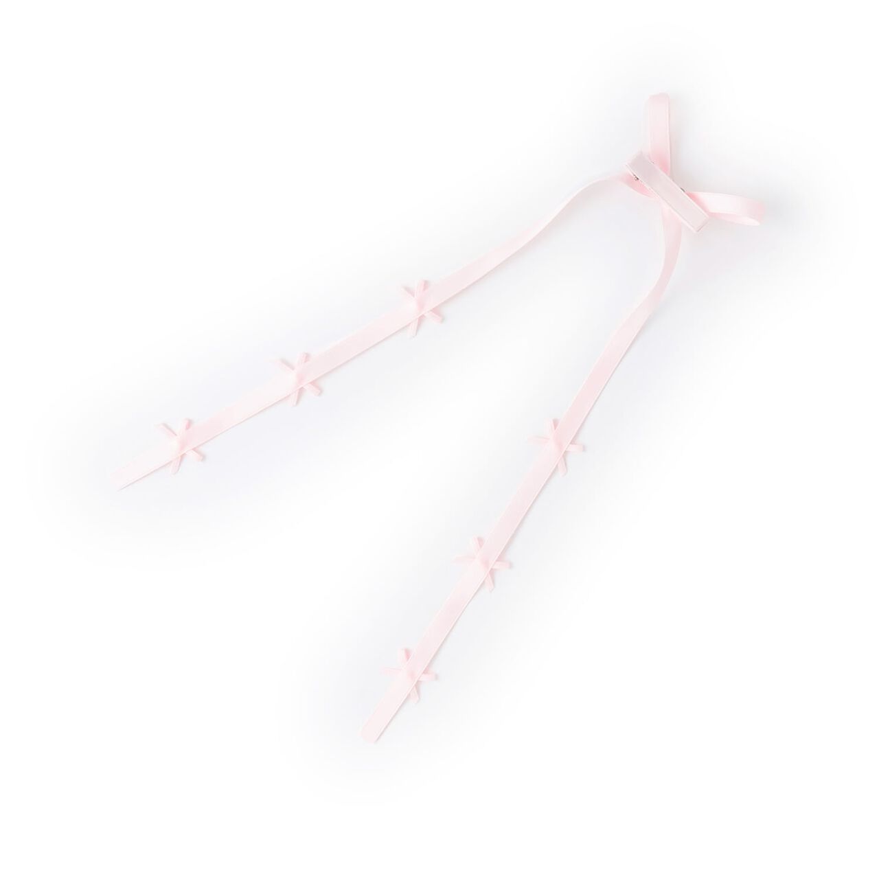 Chibi Chibi Ribbon Long Ribbon Hair Clip,Black, large image number 5