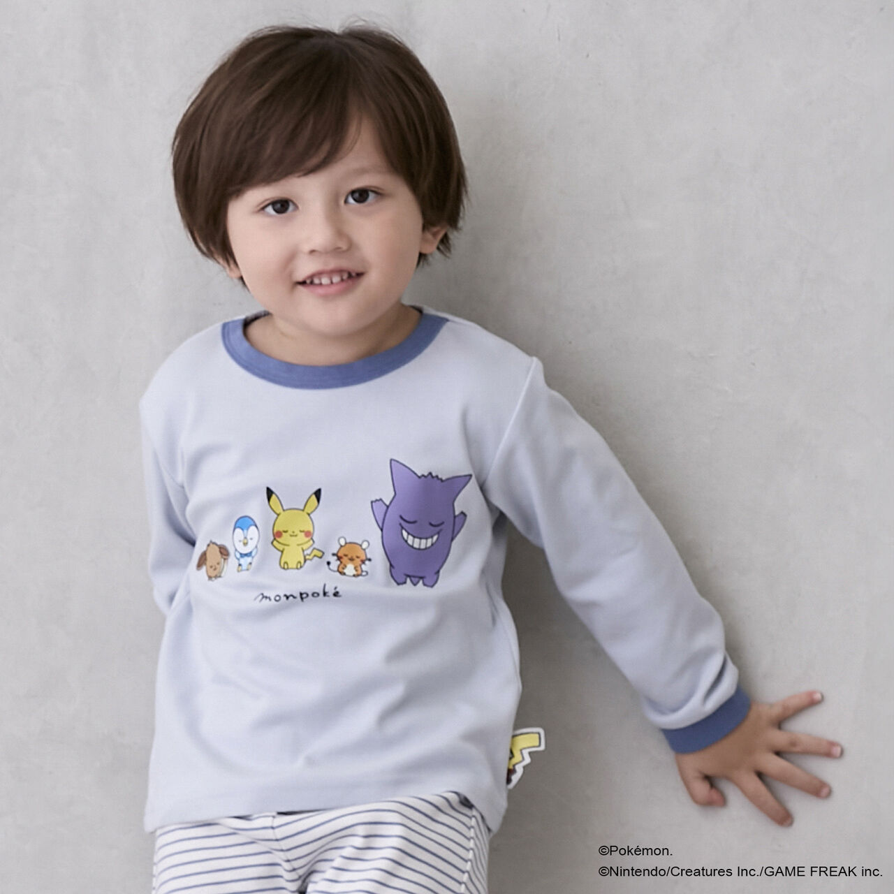 [Monpoke] Smooth Pajamas,Light blue, large image number 2