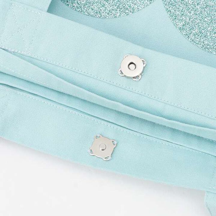 25th Anniversary Sparkling Heart Logo Tote,Light blue, medium image number 4