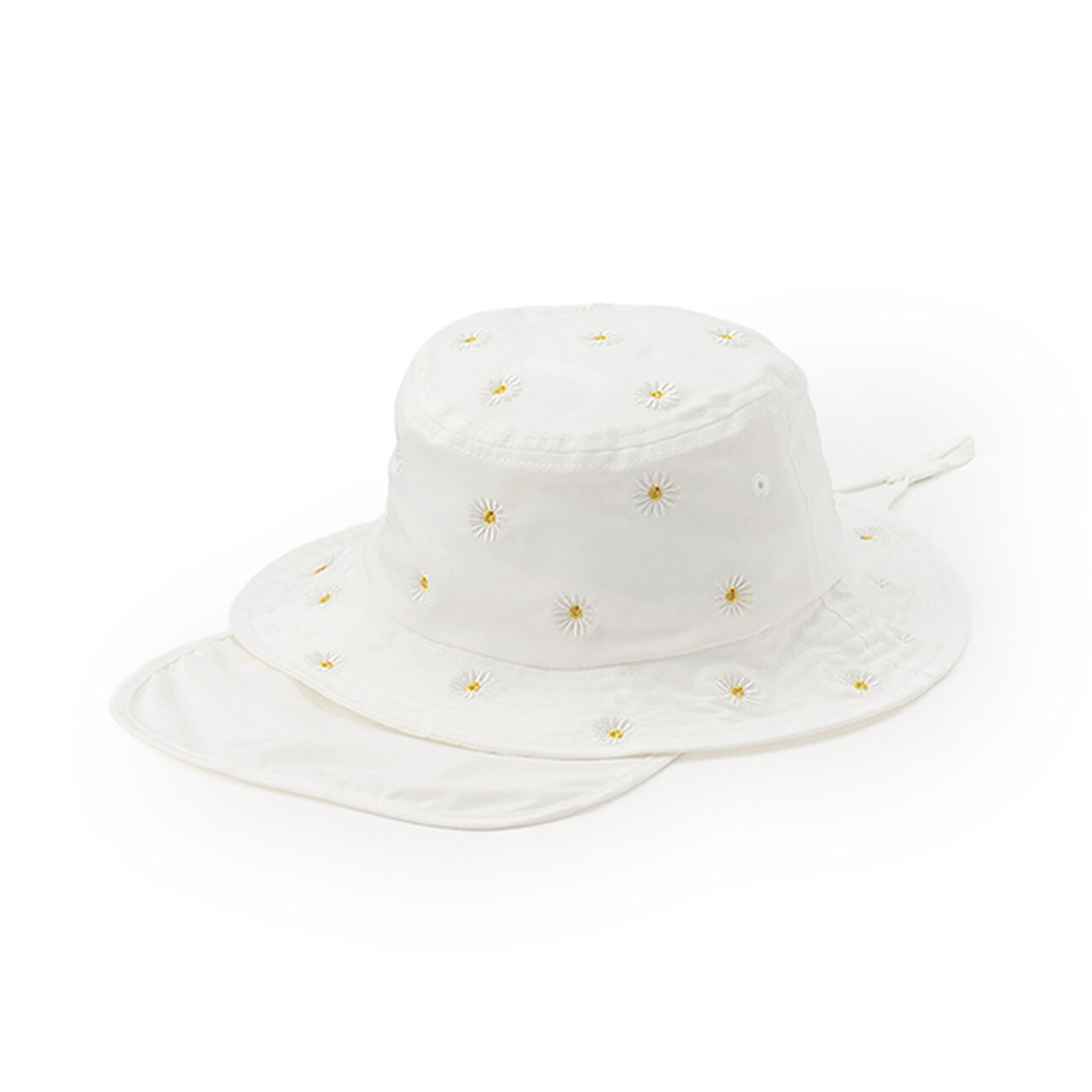 [Heat-Resistant] Embroidered Bucket Hat,Lavender, large image number 17