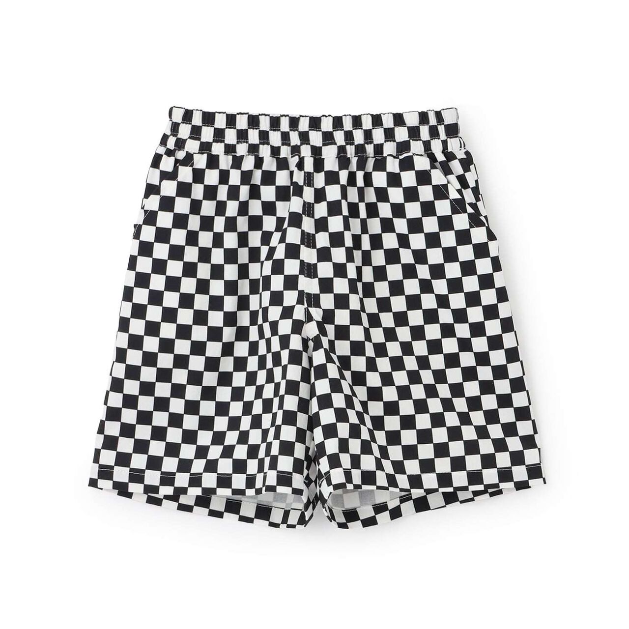 Stretch Easy-Move Assorted All-Over Pattern 4/4 Pants,Off white, large image number 5