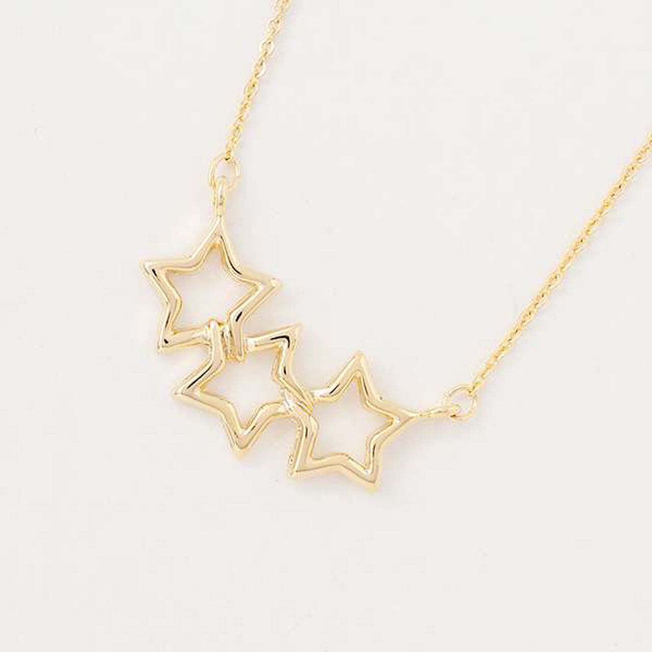 Star Necklace,Silver, large image number 3