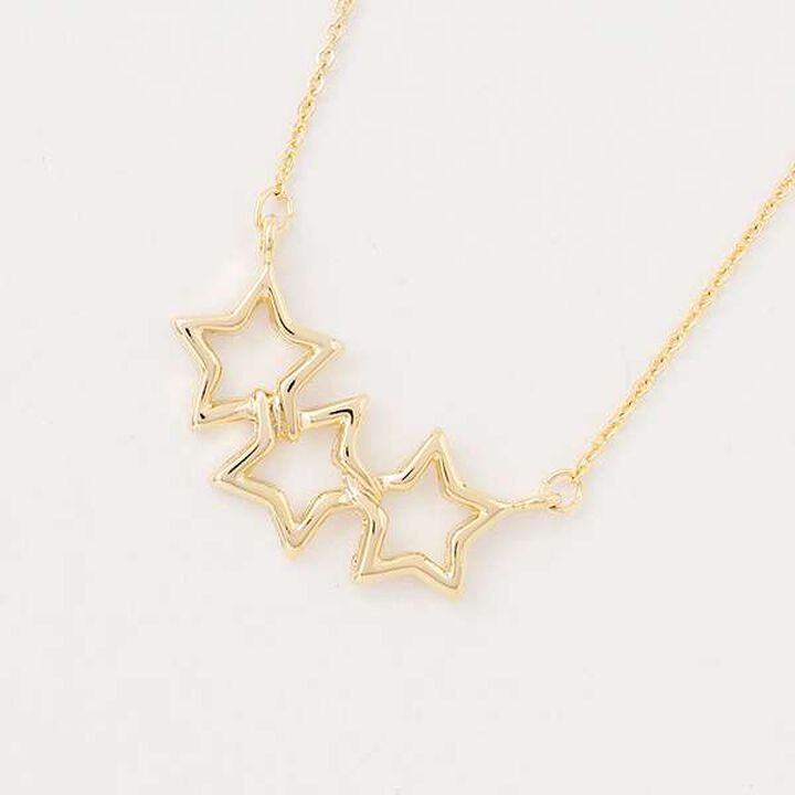 Star Necklace,Silver, medium image number 3