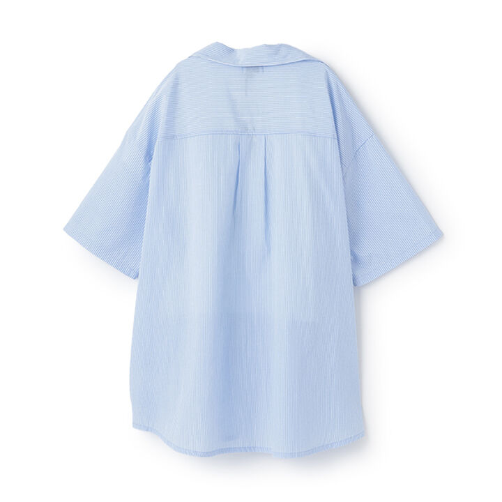 [New Colors Added Due to Popular Demand] [AMI] 5-Minute Sleeve Big Shirt x Compact T-Shirt,Off white, medium image number 17