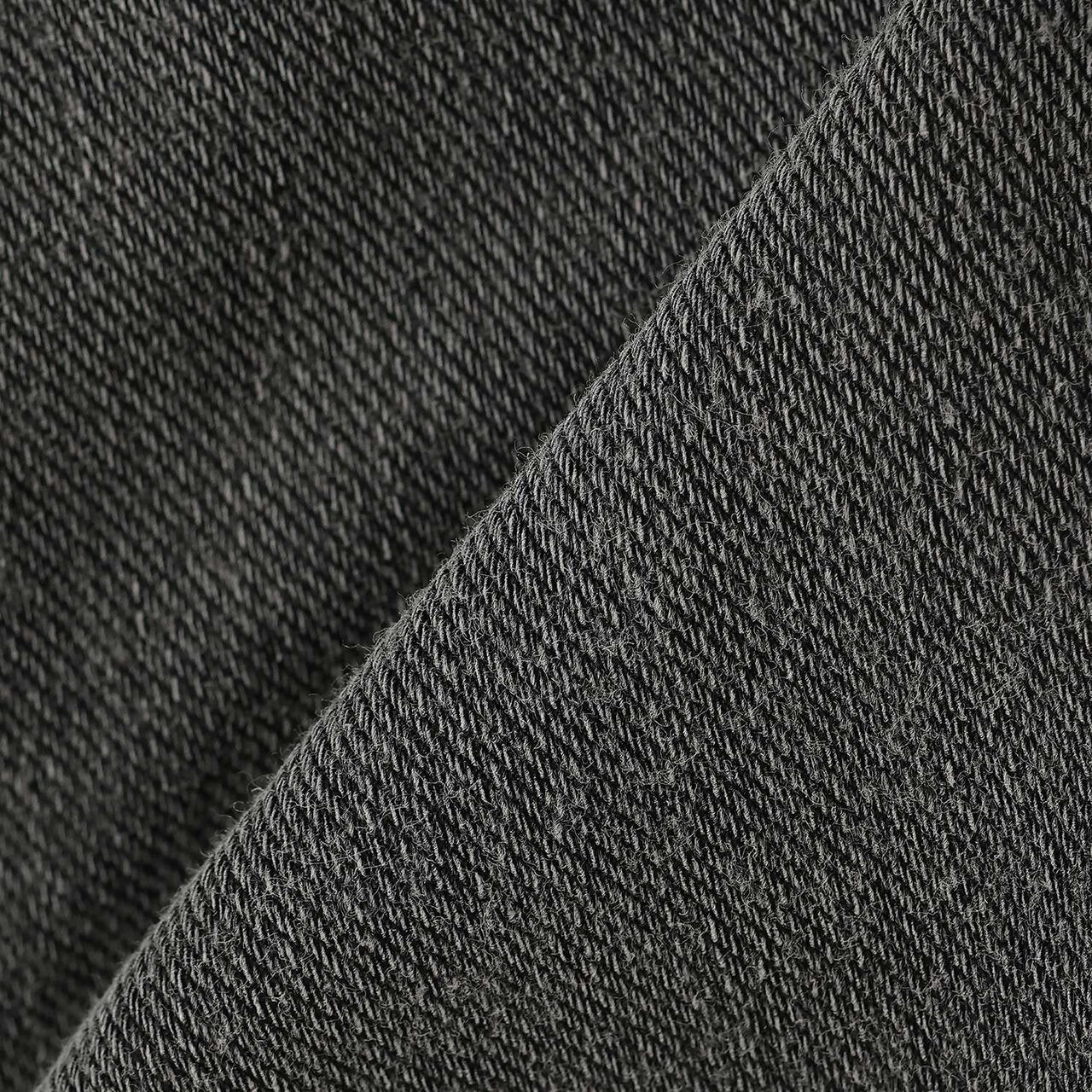 [Stretch] Denim-Look Cut Pleated Skirt,Blue, large image number 32