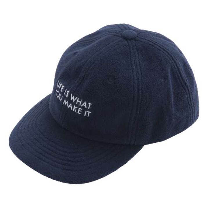 Fleece 6-Panel Snapback Cap,Navy, medium image number 0