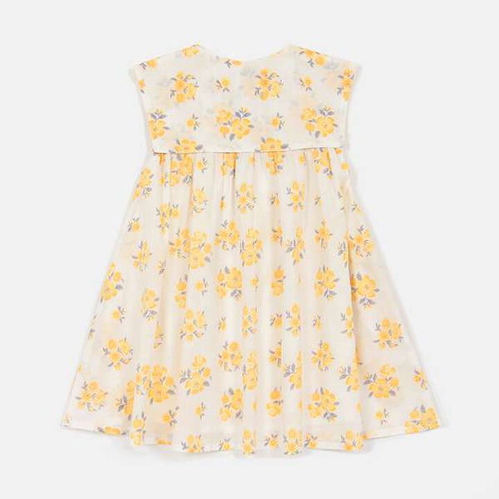 [Link] Big Color Pattern One-Piece Dress,Off white, medium image number 1