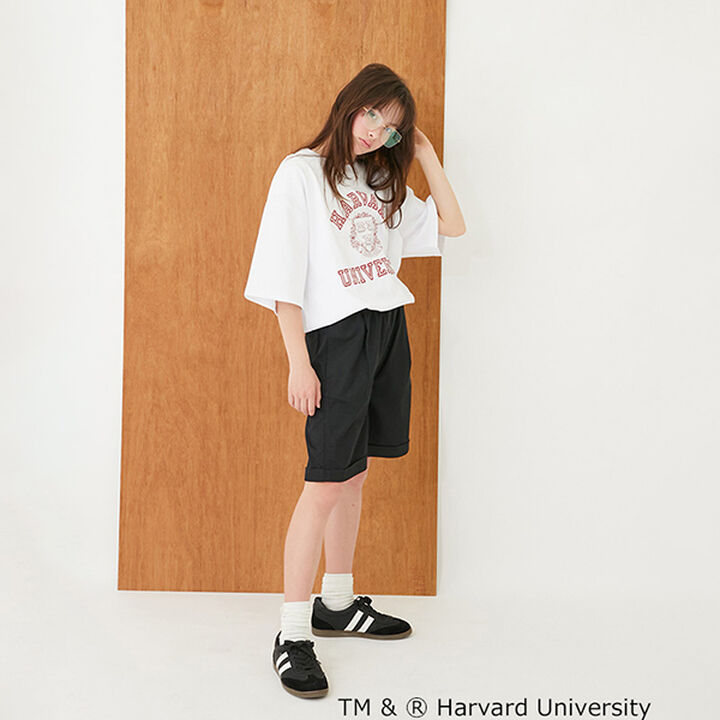 [Cool Touch] High Cool Cotton Harvard University Short Sleeve T-Shirt,White, medium image number 14