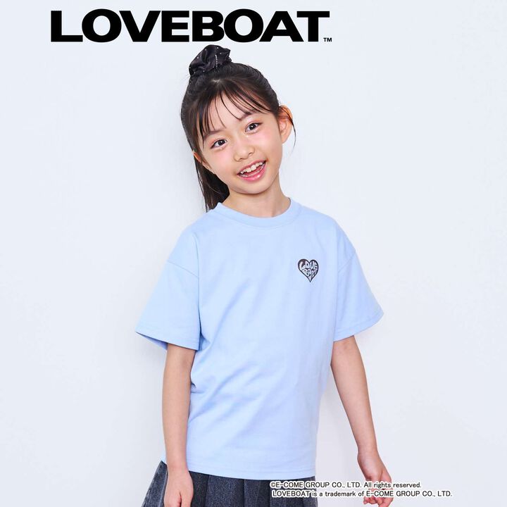 [Parent-Child Matching] LOVEBOAT Loose T-Shirt,, medium