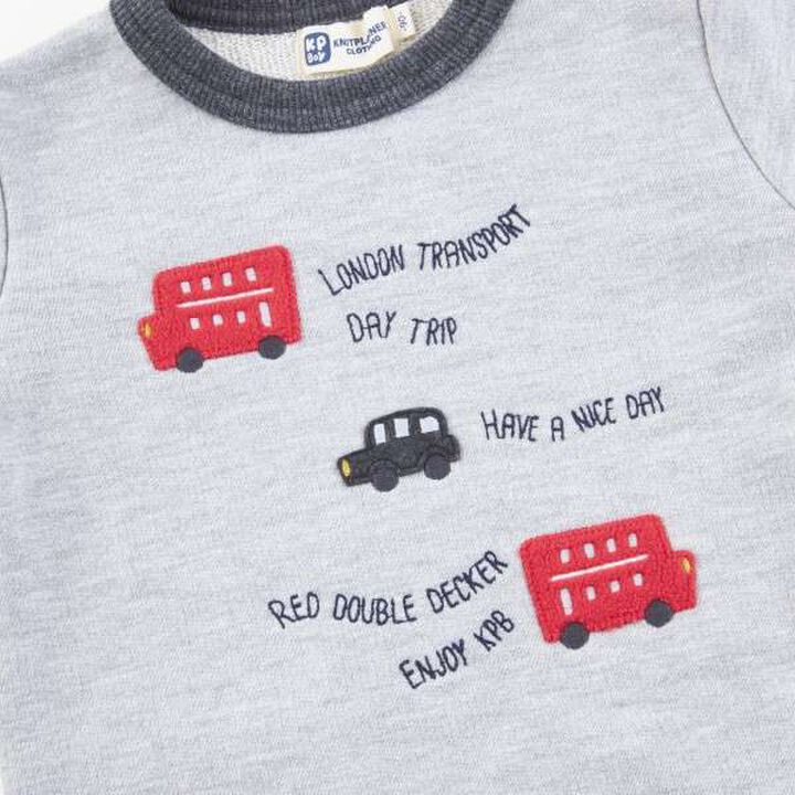 KP Boy London Bust Sweatshirt [80-140],Navy, medium image number 8