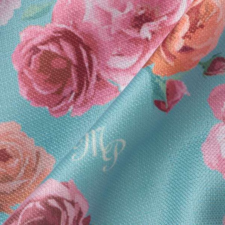 35th Tweed Jacket & Rose Print Skirt Set,Off white, medium image number 7