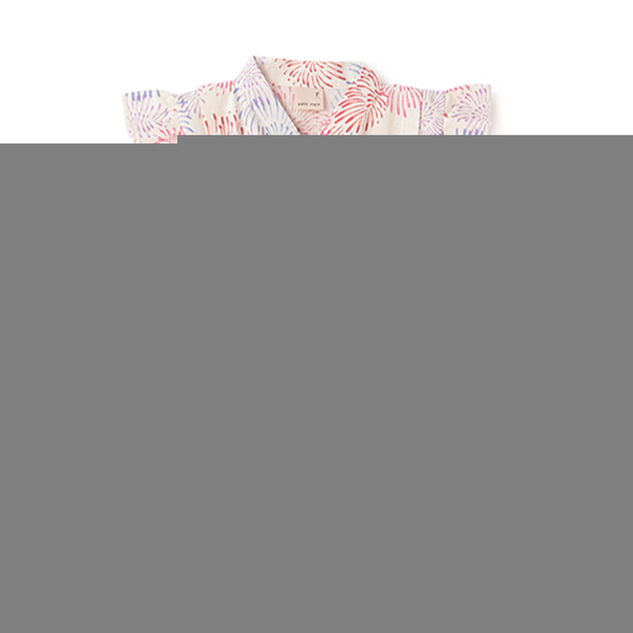 Girls Baby Jinbei,Red, large image number 0