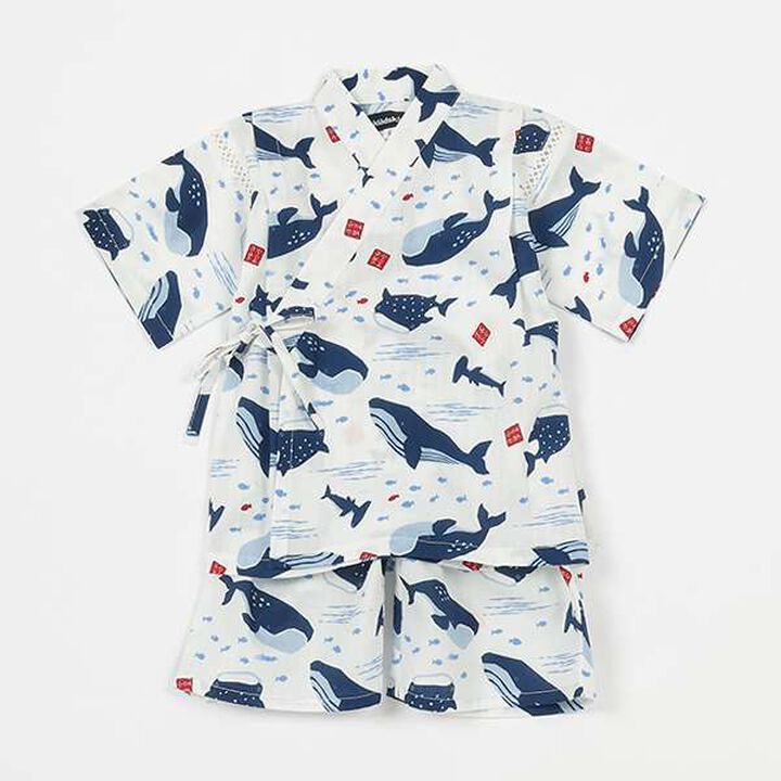 Ocean Pattern Jinbei,Off white, medium image number 7