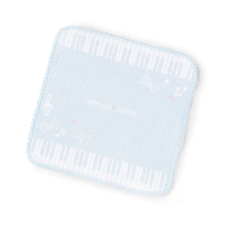 Piano Pattern Hand Towel,Sax blue, medium image number 0